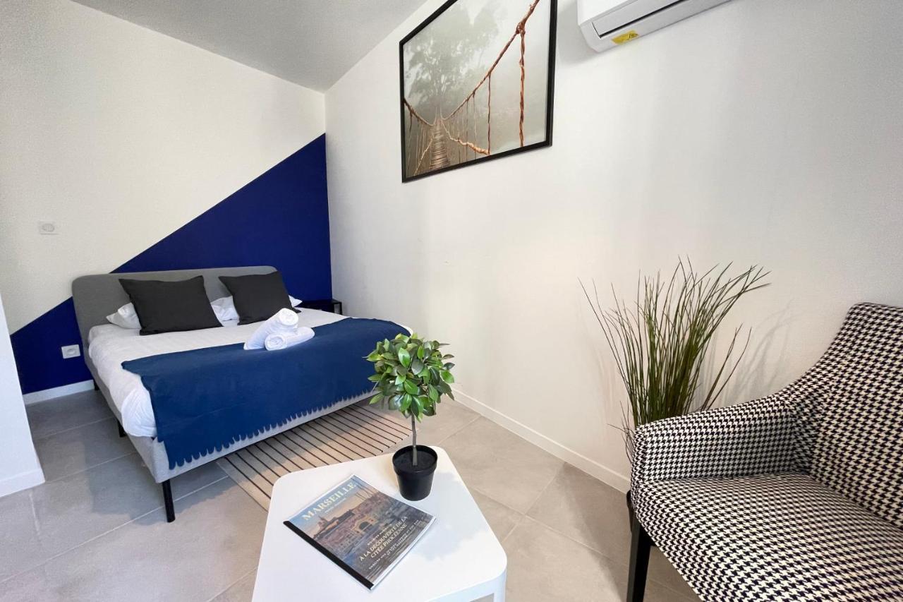 Le Grand Bleu Terrasseclimwifinetflix Proche Gare-Centre Apartment Marsilia Exterior foto