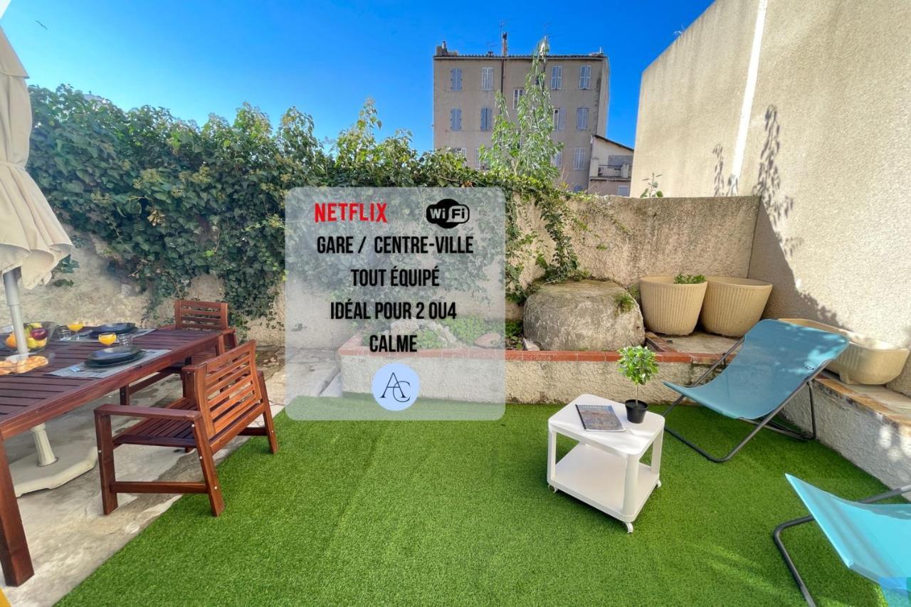 Le Grand Bleu Terrasseclimwifinetflix Proche Gare-Centre Apartment Marsilia Exterior foto